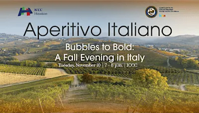 Aperitivo Italiano: Bubbles to Bold - A Fall Evening in Italy