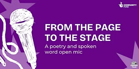 From the page to the stage: A poetry and spoken word open mic