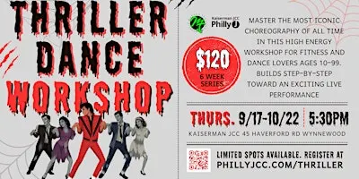 6 Week Series (Thriller Dance Workshop)