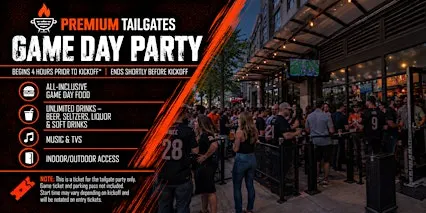 Premium Tailgate Party: Cincinnati Bengals vs. Kansas City Chiefs