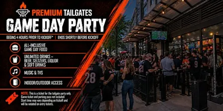Premium Tailgate Party: Cincinnati Bengals vs. Jacksonville Jaguars