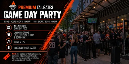 Premium Tailgate Party: Cincinnati Bengals vs. Tennessee Titans
