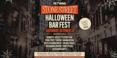Stone Street NYC Halloween Bar Fest | Mad City Bar Fest