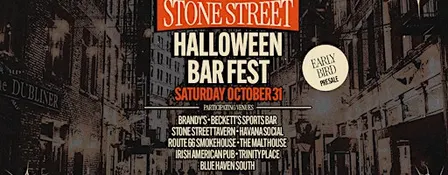 Stone Street NYC Halloween Bar Fest | Mad City Bar Fest