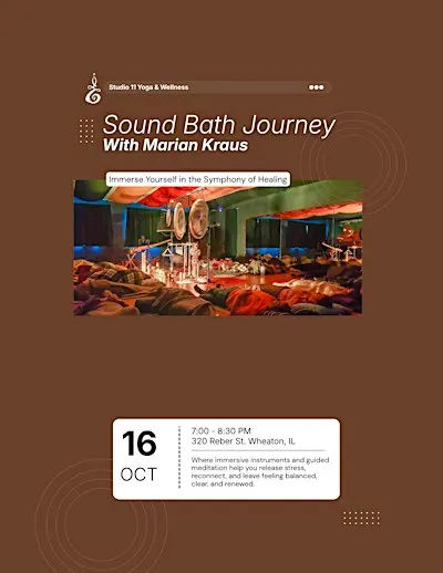 Sound Bath Journey with Marian Kraus