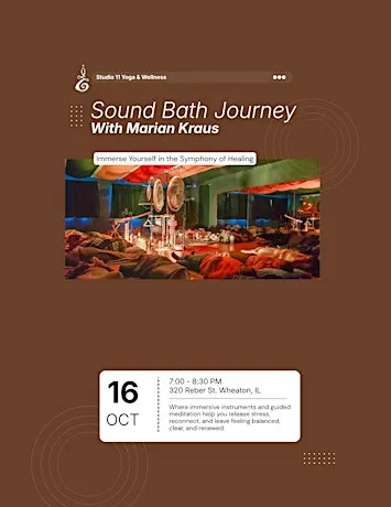 Sound Bath Journey with Marian Kraus