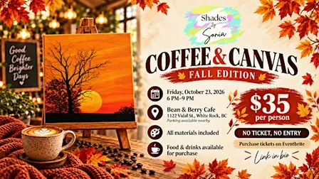 Coffee & Canvas - Fall Paint Night