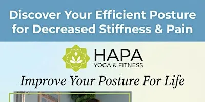 Discover Your Efficient Posture for Decreased Stiffness & Pain Dr. Noora