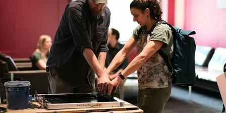 Exhibition Workshop:American Sampler with Aaron Hughes and Charlie Reynolds