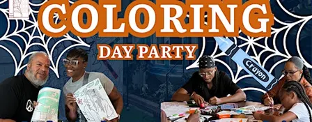 Coloring Day Party: Halloween Edition