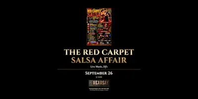 The Red-Carpet Salsa Affair