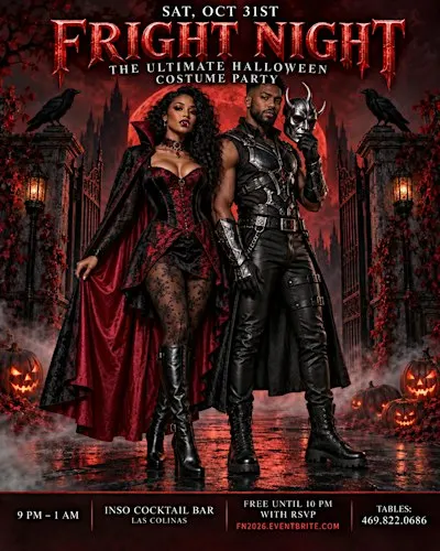 Fright Night - Dallas Grown & Sexy Halloween Costume Party