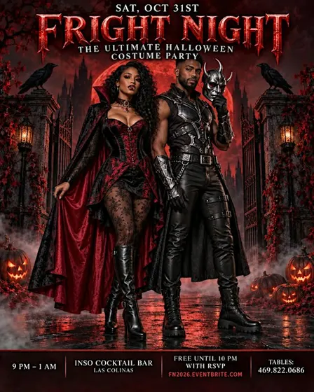Fright Night - Dallas Grown & Sexy Halloween Costume Party