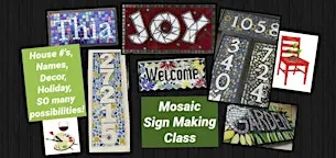 Mosaic Sign Class