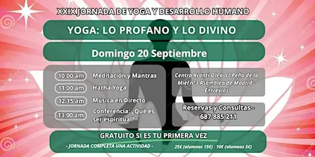 XXIX JORNADA DE YOGA Y DESARROLLO HUMANO