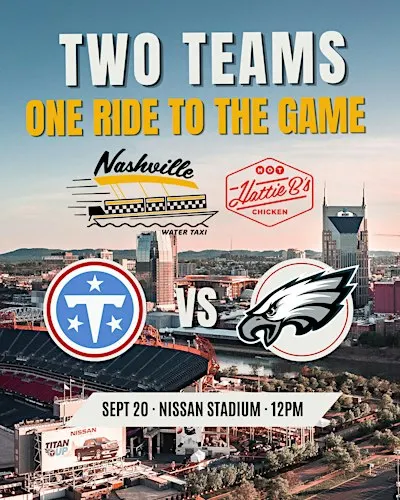 Nashville Sailgate: Titans Game Day Party Cruise