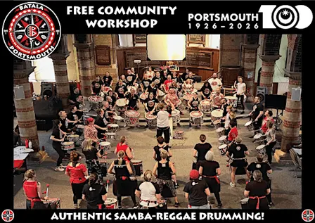 FREE Batala Portsmouth 100 Community Workshop #1