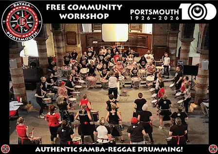 FREE Batala Portsmouth 100 Community Workshop #1