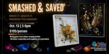 Smashed & Saved: Bottle & Resin Art Workshop