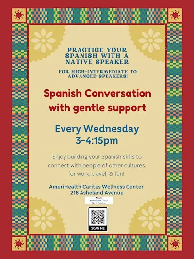 ¡Hablamos español! Conversational Spanish w/ Native Speaker at ACNC (Free)