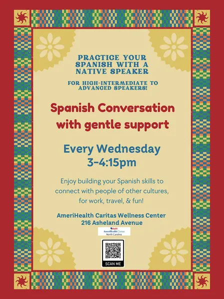 ¡Hablamos español! Conversational Spanish w/ Native Speaker at ACNC (Free)