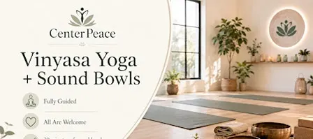 Vinyasa Yoga and Sound Healing Event