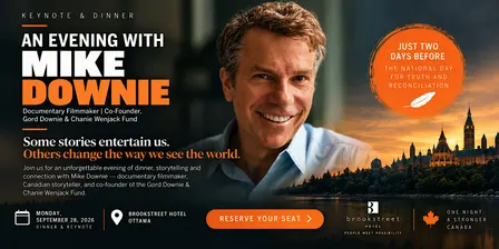 An Evening with Mike Downie: Stories That Shape a Nation