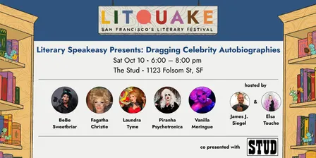Literary Speakeasy Presents: Dragging Celebrity Autobiographies