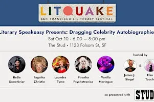 Literary Speakeasy Presents: Dragging Celebrity Autobiographies
