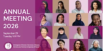Immigrant Women Services Ottawa (IWSO) Annual Meeting 2026