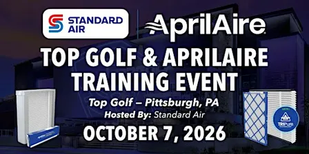 Standard Air's Aprilaire Next Gen Training & Top Golf Event - Pittsburgh