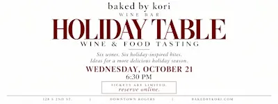Holiday Table: A Wine & Food Tasting