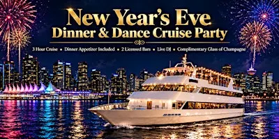 New Year's Eve Dinner & Dance Boat Party Vancouver