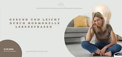 Gesund und leicht durch hormonelle Lebensphasen