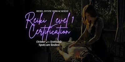 Reiki Level 1 Training & Certification