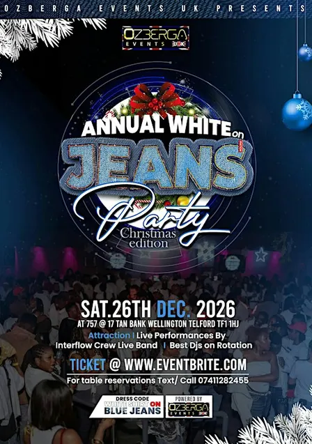 WHITE ON JEANS PARTY (2026)