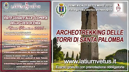 Archeotrekking delle torri di Santa Palomba
