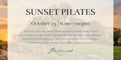 Sunset Pilates Class at Fleetwood