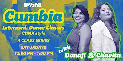 Cumbia Dance Class Series - Intermediate - CDMX Style - Berkeley, CA