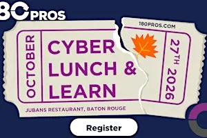 A Spooky Cybersecurity Lunch  &  Learn