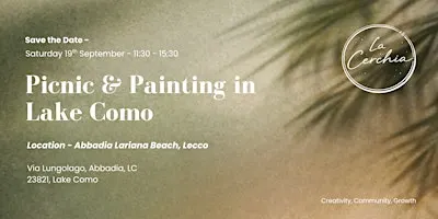 Picnic & Painting in Lake Como
