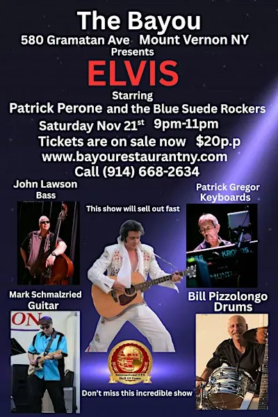 ELVIS NIGHT at THE BAYOU