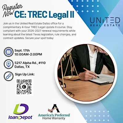 CE Legal Update II, hosted by  Loan Depot & APHW