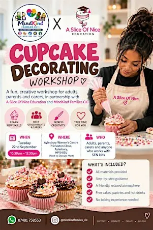 Cupcakes & Connections: A Creative Workshop for Parents & Carers