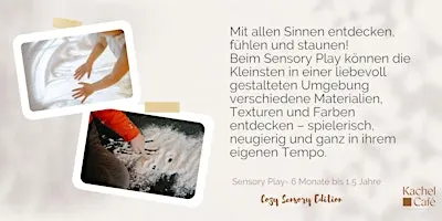 Sensory Play - Sitzalter bis 2 Jahre