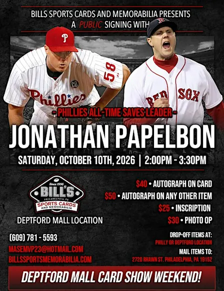 Jonathan Papelbon public signing 10/10
