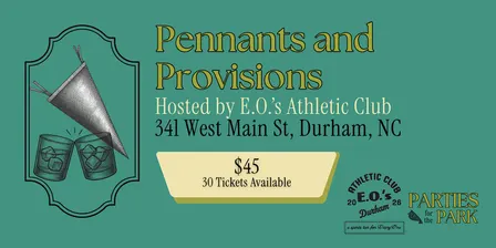 Pennants and Provisions at E.O.'s Athletic Club