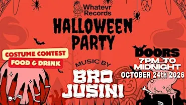 Whatevr Records Halloween Party