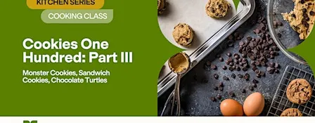 LCV Kitchen Series: Cookies x 100- Option 3