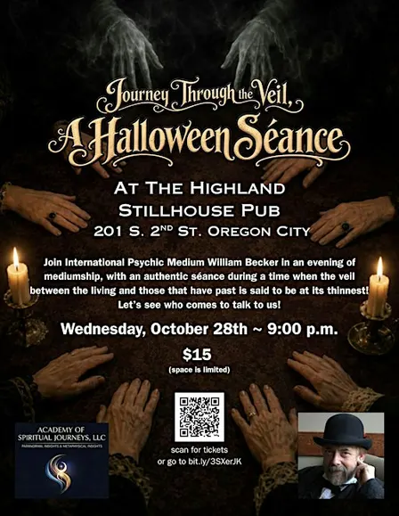 Journey Through the Veil, A Halloween Séance